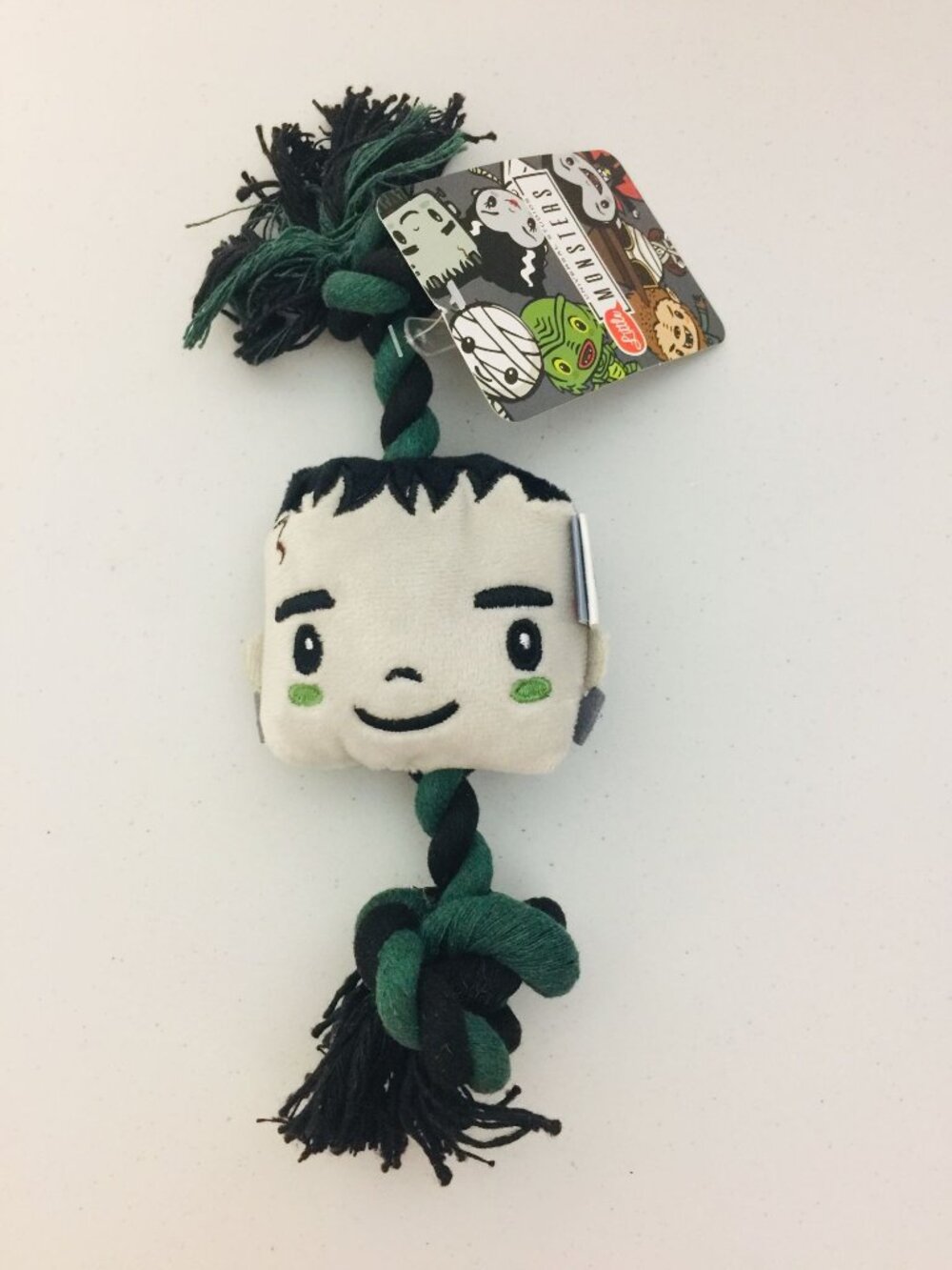 Universal Studios Little Monster Frankenstein 12" Rope Dog Toy